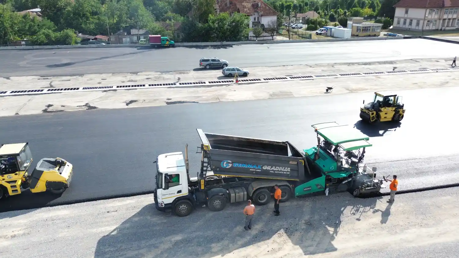 Sunoko Vrbas – kolosek i servisne površine u krugu fabrike