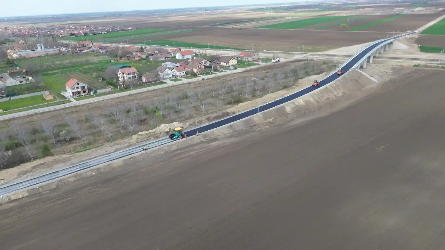 Detalj spoja sa glavnim putem – prelazne zone