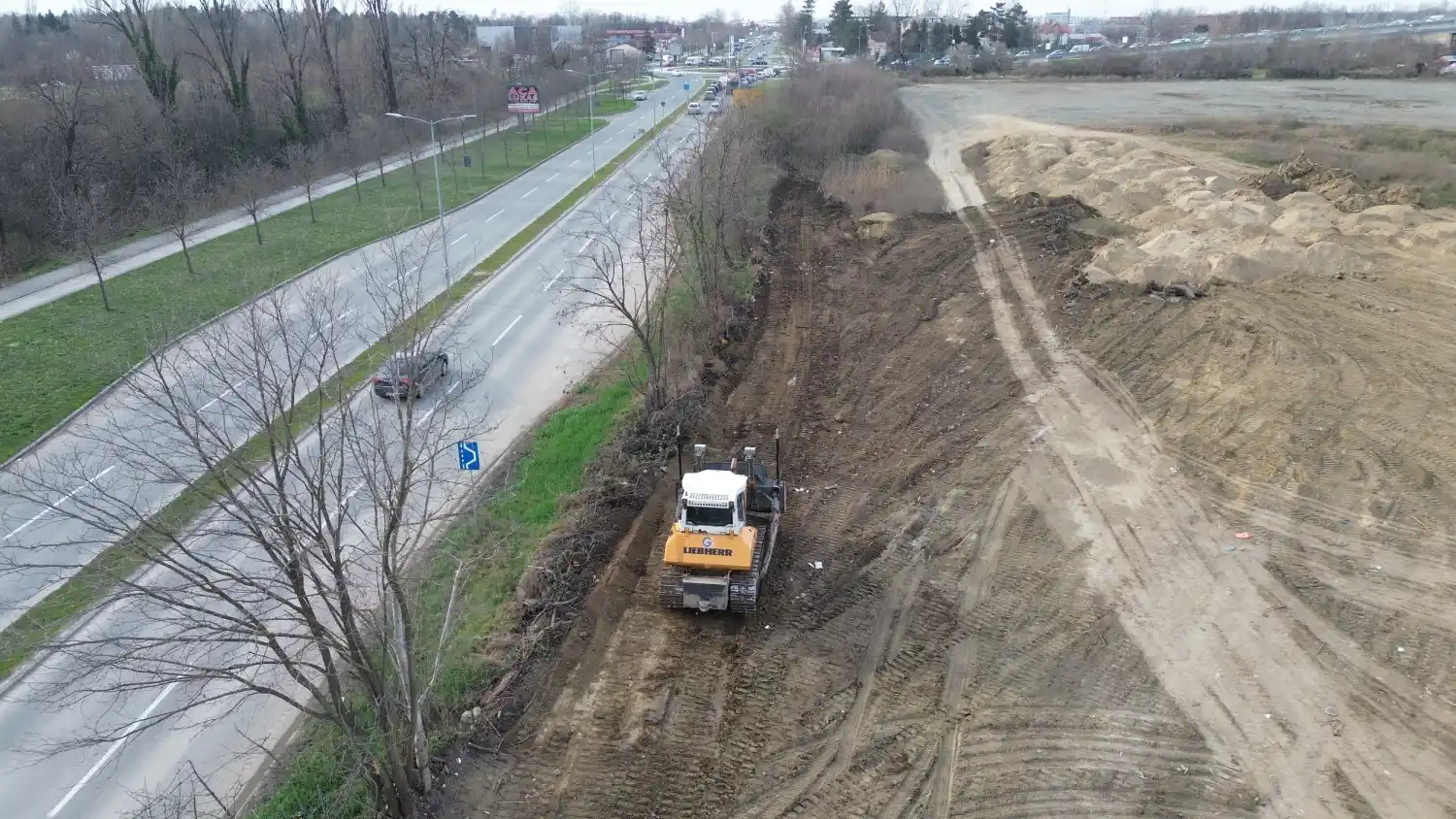 Početak trase – ulazna zona pristupa