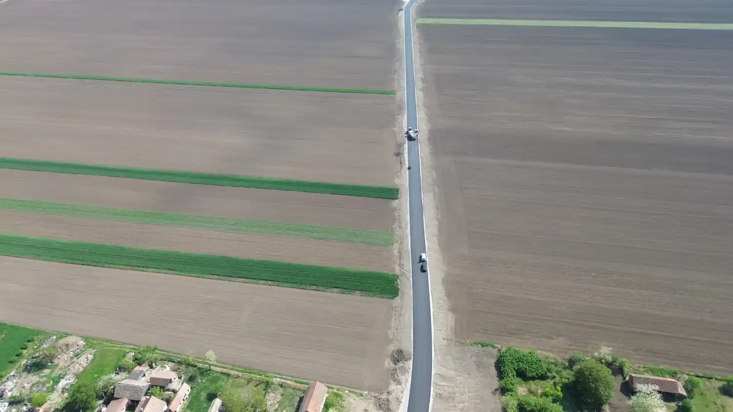 Kontrola nivelete pre asfaltiranja